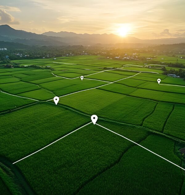 aerial-view-rice-fields-highlighting-location-pins-agricultural-planning